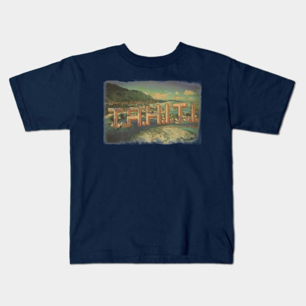 A Magical Place Kids T-Shirt by chrisbissette